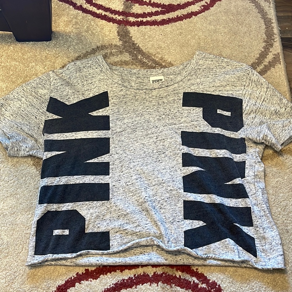 Pink crop top